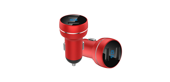 智能數(shù)顯車載充電器帶顯示屏SN-309-3.4A 智能數(shù)顯車載充電器帶顯示屏SN-309-3.4A