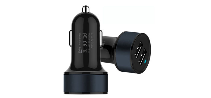 快充QC3.0車載手機(jī)充電器SN-143-03 快充QC3.0車載手機(jī)充電器SN-143-03