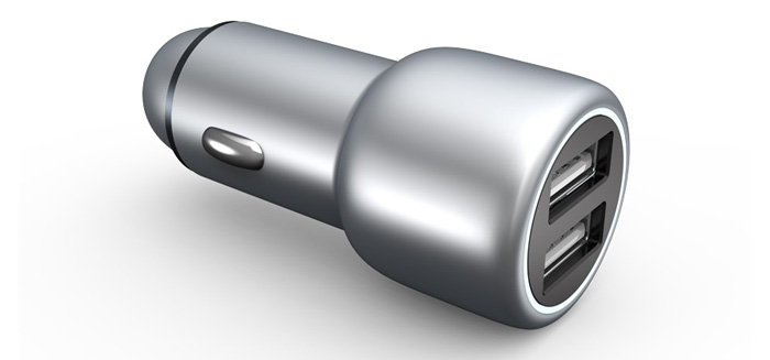 車載多頭充電器 一拖二車載充電器 車載多頭充電器 一拖二車載充電器