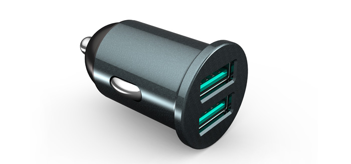 鋁合金迷你車充 鋁合金迷你車充